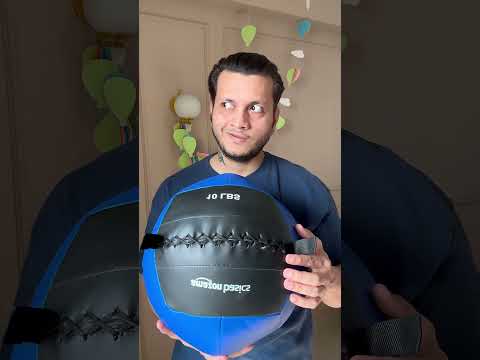 WHAT'S INSIDE GYM BALL? 🤔🏋️⚾ #shorts #youtubeshorts #cricket #unboxing #ball #funny thumbnail