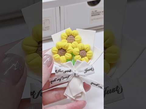 🌻☀️🌻我用超輕粘土做了一朵向日葵🌻☀️｜迷你夏日手作 #shorts thumbnail