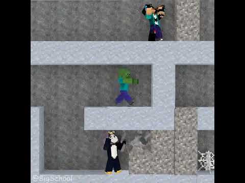 Gugu Gaga vs Bad Herobrine in Never Give Up Mining Challenge! thumbnail