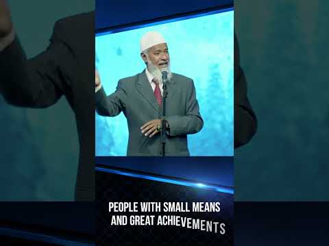 People with Small Means and Great Achievements - Dr Zakir Naik thumbnail