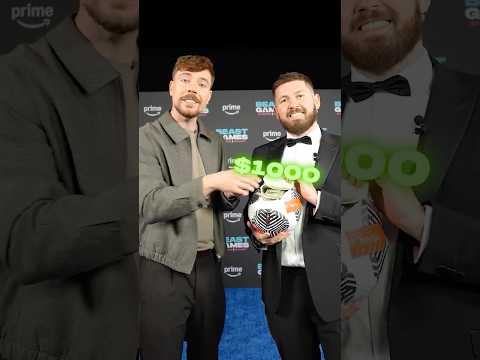 MrBeast Hid $1,000 Inside a Football thumbnail