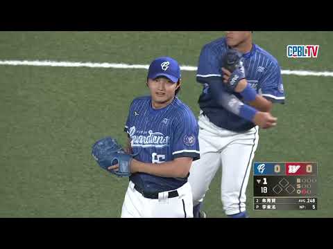 05/27 富邦 VS 味全 一局下，張政禹延續近期打擊好手感擊出安打，不過味全最終留下殘壘 thumbnail