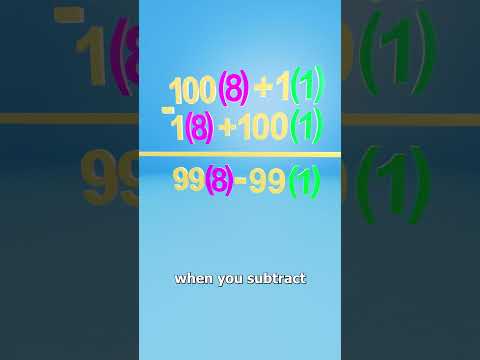 Why This Math Trick Always Gives 1089 🤔 thumbnail