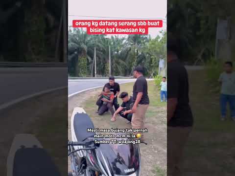 Tak salah pun main motor.? Tapi kalau dah menganggu orang lain siapa je tak baran.? thumbnail