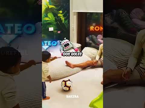 Ronaldo le enseña a Mateo ☠️🤣 thumbnail