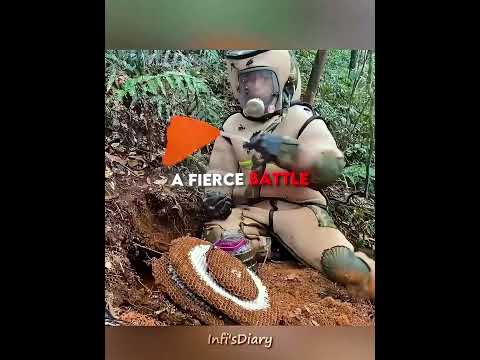 He Tracked a Hornet Back to Its Nest ?? #shorts thumbnail