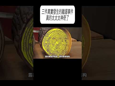 三件真實發生的離譜事件，真的太太太神奇了#科普 #漲知識 thumbnail