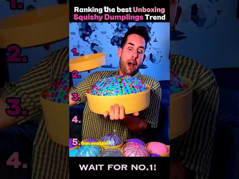 Ranking The Funniest Unboxing Squishy Dumplings Moments ?✨ #shorts #squishy #unboxing #trend #fyp thumbnail