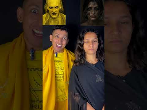 Chapri Bhoot 🧟‍♂️☠️Vs Bhikari 💀Look Challenge Prashant Sharma #shorts #ytshorts #bhoot thumbnail