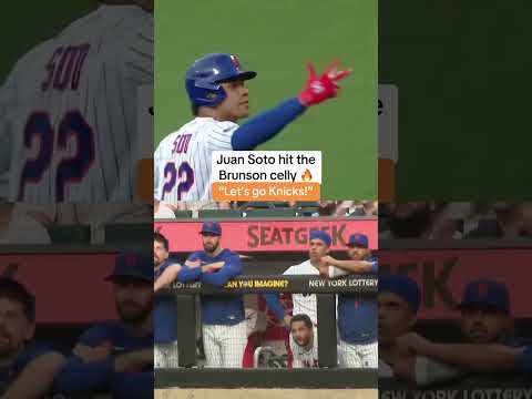 Brunson has everyone in New York doing his celly 😂 thumbnail