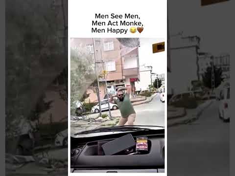 Real men just get it 😂🐒 Subscribe for more! #shorts thumbnail