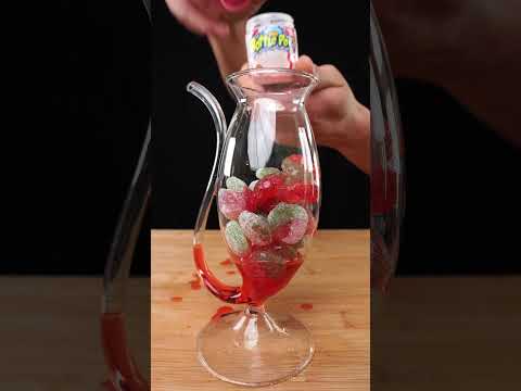 Sour Strawberry Drink #asmr thumbnail