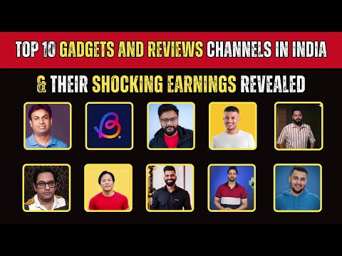 Top 10 Gadgets Review Channels in India thumbnail