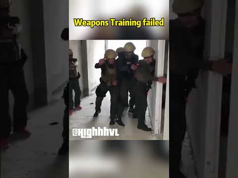Weapons training failed#army #amazing #funny #fails thumbnail