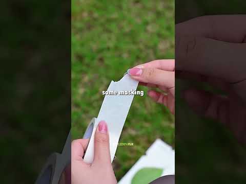 🍃 DIY Leaf Bookmark Tutorial  Easy Aesthetic Craft Everyone Is Obsessed With thumbnail
