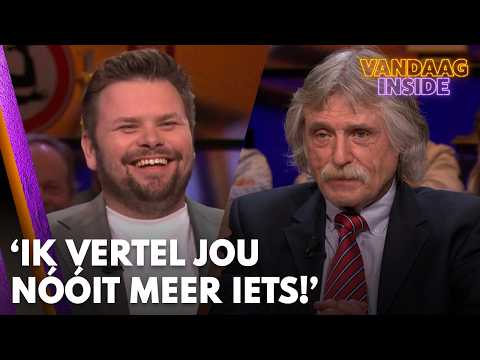 Johan Derksen tegen Thomas van Groningen: 'Ik vertel jou nóóit meer iets achter de schermen!' thumbnail