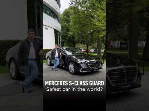 Is the Mercedes S-Class Guard the safest car? #shorts thumbnail