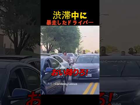 渋滞中に暴走したドライバー thumbnail