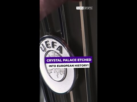 Their name now lives on the trophy! 😭🏆 #beINSPORTS #beINUECL #UECL #shorts thumbnail