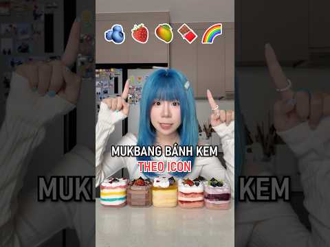 Ăn bánh kem theo icon 🍓🥭🍫🫐🌈 thumbnail
