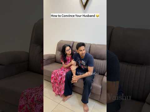 How to convince your Husband 😂😂 #vijayandvaishu thumbnail