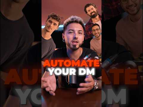 Use Manychat to automate your Instagram DMs = more leads and sales thumbnail