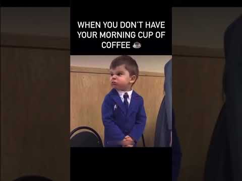 WHEN YOU DON'T HAVE YOUR MORNING CUP OF COFFEE ☕️ thumbnail