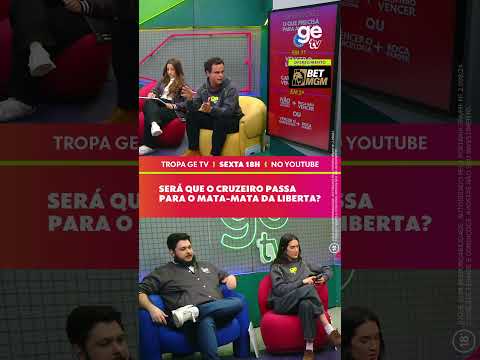 CRUZEIRO VAI PRECISAR FAZER CONTAS PARA VER COMO SERÁ SUA VIDA NA LIBERTADORES | #shorts | ge tv thumbnail