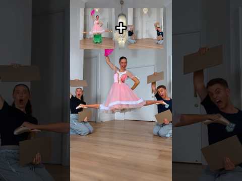 SUBSCRIBE FOR 7 YEARS OF GOOD LUCK! 🍀😅 - #dance #funny #couple #shorts thumbnail