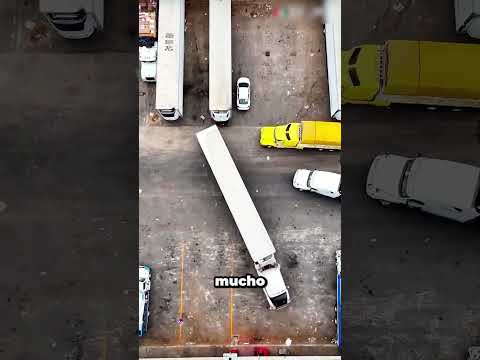 Una maniobra de aparcamiento imposible para un camión 🚛 #truckdriver #skills #parking thumbnail