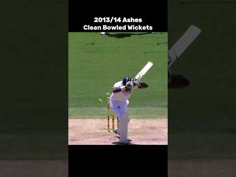 2013/14 Ashes Clean Bowled Wickets thumbnail