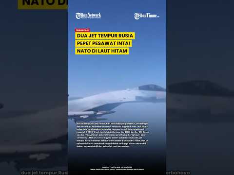 2 JET TEMPUR RUSIA PEPET PESAWAT INTAI NATO DI LAUT HITAM thumbnail