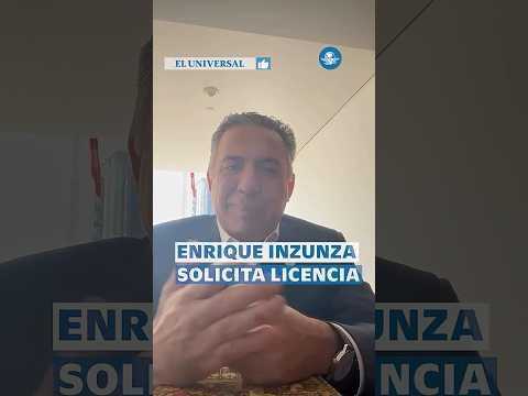 Enrique Inzunza pide licencia al Senado tras acusaciones de EU #shorts thumbnail