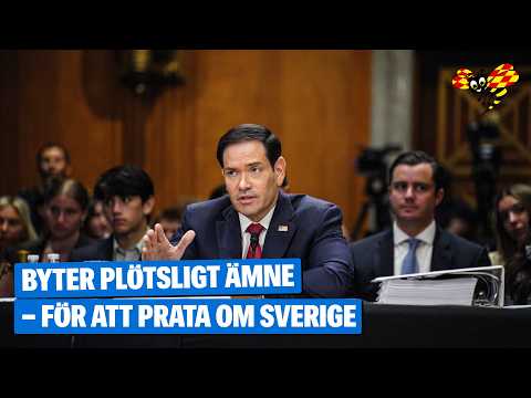Marco Rubio hyllar Sverige thumbnail