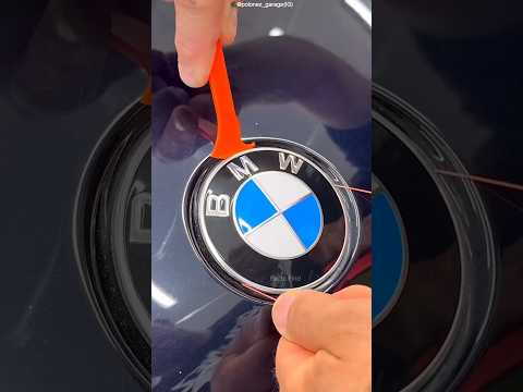 Removing a BMW Logo Is Harder Than You Think 😱🚘 #shots #facts thumbnail