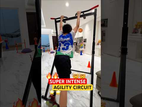 SUPER INTENSE PARTNER AGILITY CIRCUIT 🔥 LETS GO #shorts #speedandagility #ninja thumbnail