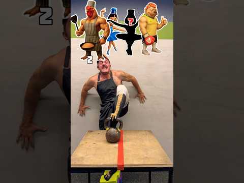 🦠BRAINROT🐔 vs DUMBBELLS💪 | What weight are the dumbbells?🥸 thumbnail