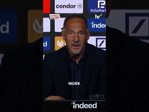 „Ein großer Fehler" - Adi Hütter entschuldigt sich für Abgang 🤝 | Eintracht Frankfurt #sge #hütter thumbnail