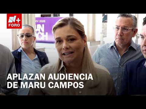Difieren audiencia contra Maru Campos thumbnail