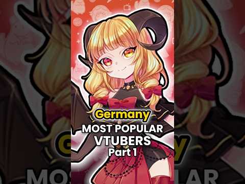 Most Popular Vtubers from Each Country【Jinja / Germany】 thumbnail