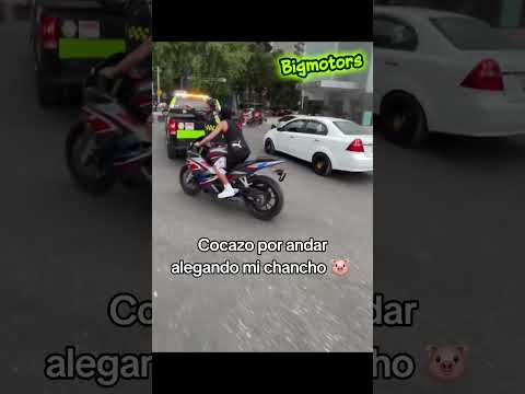 LE DIERON SUS SAPES ?? #bigmotors #automobile #motovlog #cdmx #biker thumbnail