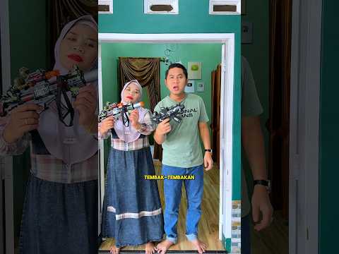 Ayah punya tembak tembakan,mama juga punya tembak tembakan dor dor thumbnail
