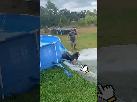 اشترى الأب لأطفاله مسبحًا جديدًا! 🏊‍♂️👨‍👧‍👦 thumbnail