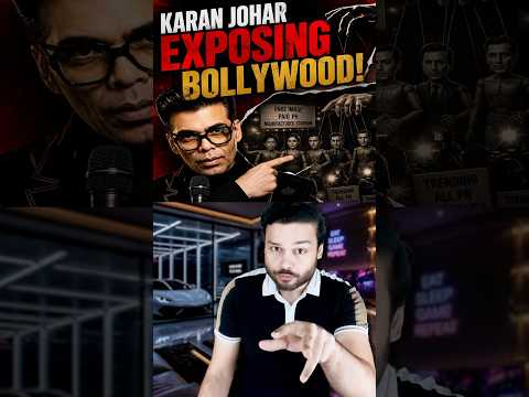 Illegal POWER OF MONEY in Bollywood - Karan Johar Exposes Paid PR  #shorts thumbnail