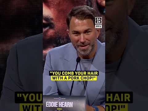 Eddie Hearn came on serious smoke at Rick Reeno 💨😅 thumbnail