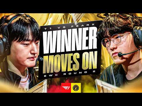 WINNER MOVES ON - T1 VS FEARX - EWC QUALIFIERS 2026 thumbnail