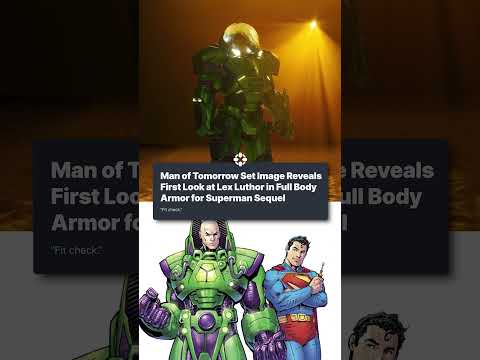 Comic-accurate Lex Luthor powersuit! thumbnail