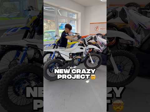 NEW CRAZY PROJECT! SUPERMOTO EP.1! #shorts thumbnail