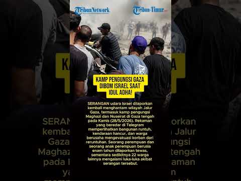 KAMP PENGUNGSI GAZA DIBOM ISRAEL SAAT IDUL ADHA! thumbnail