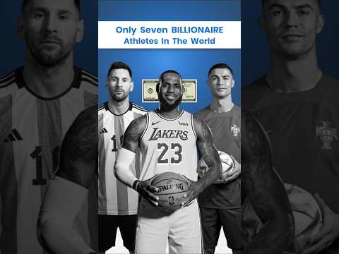 Only Seven Billionaire Athletes In The World #shorts thumbnail